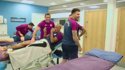In his first season at Manchester, - All or Nothing: Manchester City