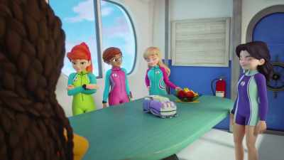[IN FOREIGN ACCENT]
I wish all sports - LEGO Friends: Girls on a Mission