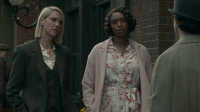 In four years, I'll be - Frankie Drake Mysteries