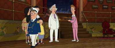 -In you go. Mm-mm.
-(FELIX GROANS) - The Bob's Burgers Movie