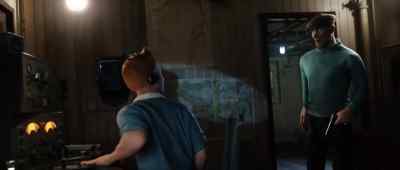 In here! He's in here! - The Adventures of Tintin