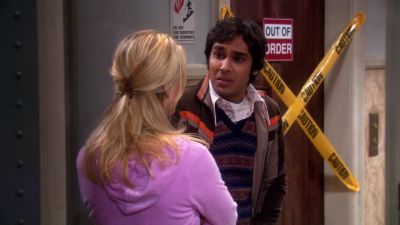 [IN HIGH-PITCHED VOICE]
Sorry. - The Big Bang Theory