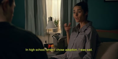 In high school,
when I chose adoption, I was sad. - Accused