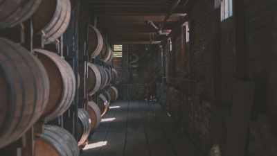In hot summers,
the whiskey expands, - Neat: The Story of Bourbon