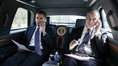 In-in the limo
with Phil Schiliro, - The Way I See It
