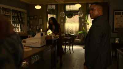 [in Jamaican dialect]
His fever is breaking. - Marvel's Luke Cage