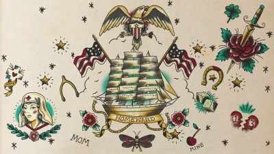 [in Japanese] American tattoos have
a strong memory-related element. - Explained