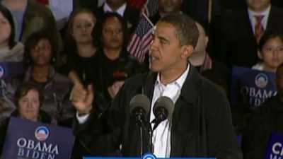 In just one more day, - Obama: In Pursuit of a More Perfect Union