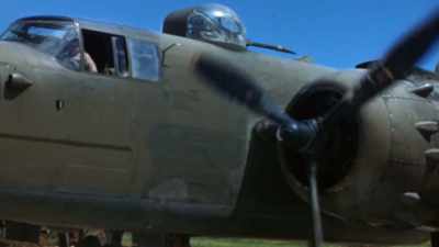 In Kansas,
Raymond Halloran's crew - The Pacific War in Color