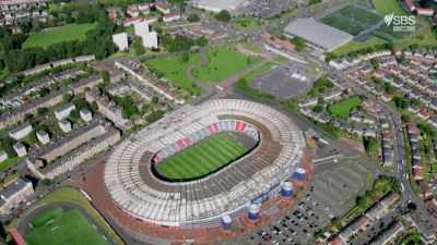 In little over a century,
both the stadium itself - Scotland from the Sky