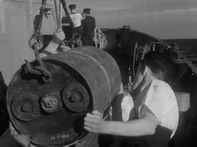 - In.
- Lower. - The Cruel Sea