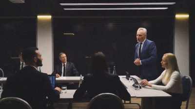  In this meeting, - Who Saw the Men in Black