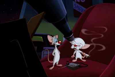 IN MERE MOMENTS, PINKY, - Pinky and the Brain