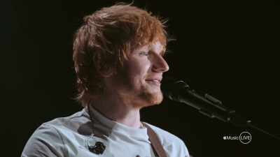 In mijn versie van Subtract,
was het de laatste. - Apple Music Live: Ed Sheeran