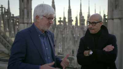 -In Milan it's food for work - - Stanley Tucci: Searching for Italy
