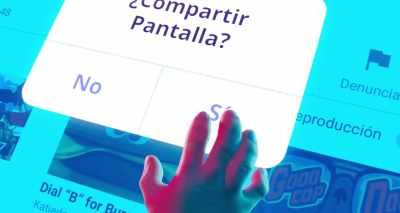 [in mispronounced Spanish]
"Compartir pantal-- Pantallia!" - The Mitchells vs the Machines
