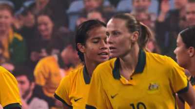 In that moment,
as that ball went in, - Matildas: The World at Our Feet