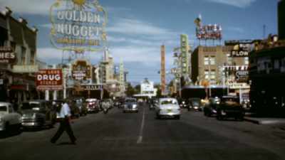 IN NEVADA'S MOJAVE DESERT, - America in Color