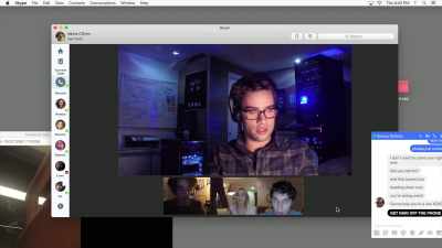 "In his new action,
in his new action-comedy, - Unfriended: Dark Web