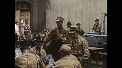 In one bold and grandiose sweep, - Hitler and the Nazis: Evil on Trial