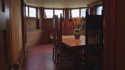 In its open spaces and its open spirit, - Frank Lloyd Wright: The Man Who Built America