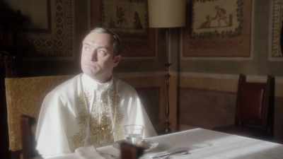 In order to be with my friend
Andrew dussolier, - The Young Pope