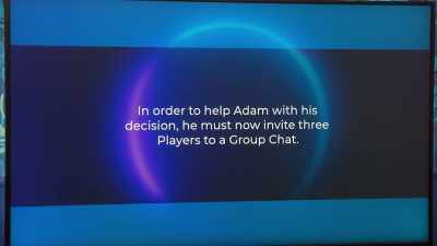"In order to help Adam with his decision, - The Circle