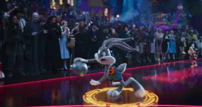 In and out, crossover,
step back... - Space Jam: A New Legacy