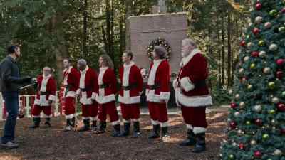 In parades, Santas
wave for hours. - The Santa Class