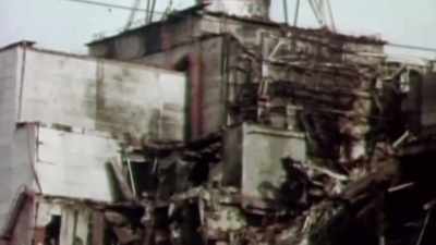 In part, - Chernobyl: The Invisible Enemy
