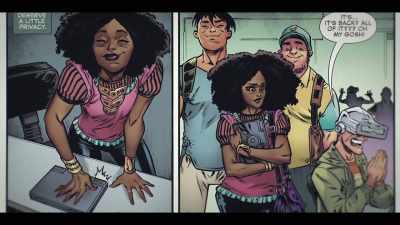 In particular, a character that
the Marvel Universe had not seen before. - Marvel's 616