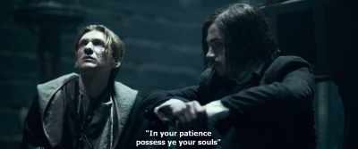 "In your patience
possess ye your souls" - Gogol. Viy