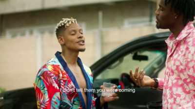 -[in Pidgin] I didn't tell him, but--
-[tuts] - A Weekend to Forget