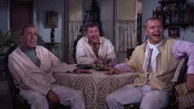 In his pocket?
What were you doing in his pocket? - We're No Angels