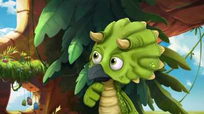 (IN POSH ACCENT) A tea party
must have tiny sandwiches. - Gigantosaurus
