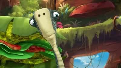 (IN POSH ACCENT) Splendid! Now get to it! - Gigantosaurus