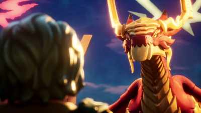 In this post-Merge world, - LEGO Ninjago: Dragons Rising