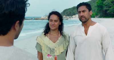 - In private?
- There's no one on this island - Enemy Within
