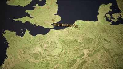 In Richborough, England,
now the rainstorm has passed, - Lost Treasures of Rome