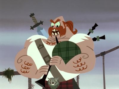 (IN SCOTTISH ACCENT)
By the look on your face, - Samurai Jack