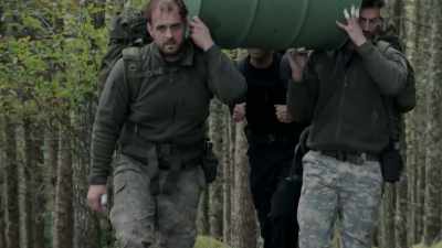 In second place, number four, Jake,
and number eight, Aled. - Celebrity SAS: Who Dares Wins
