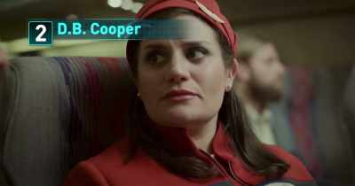 In second place,
the disappearing act of DB Cooper. - White Rabbit Project