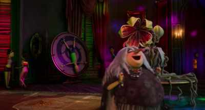 In that she only eats vegans. - The Addams Family 2