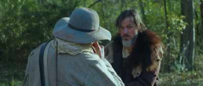 - In my shooting bag
hanging from your saddle, - Buckskin