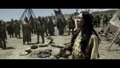 [in Shoshone]
Why have you brought him here? - American Primeval