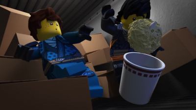 [in slow-mo] My soup! - Ninjago: Masters of Spinjitzu