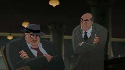 In some cat getup? I mean, come on. - Batman: Caped Crusader