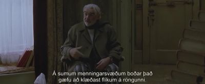 In some cultures it s good luck to wear something inside out - Finding Forrester