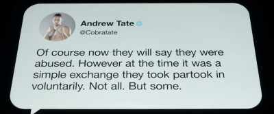 In some senses, - Doom Scroll: Andrew Tate and the Dark Side of the Internet