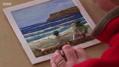 In her studio in Ballyvoy, - Chronicles of the Glens